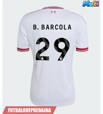 Lacne Muži Futbalové dres Liverpool Bradley Barcola #29 2026-27 Krátky Rukáv - Preč